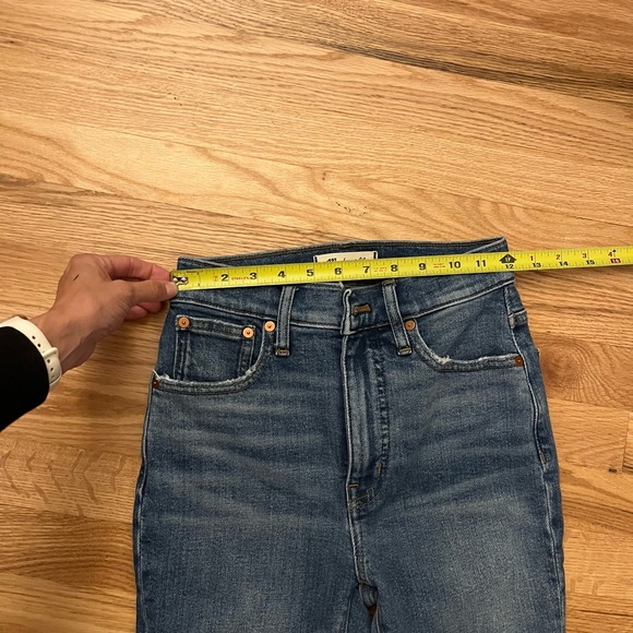 Madewell slim Demi boot jeans in Northaven wash size 23 - Picture 9 of 15